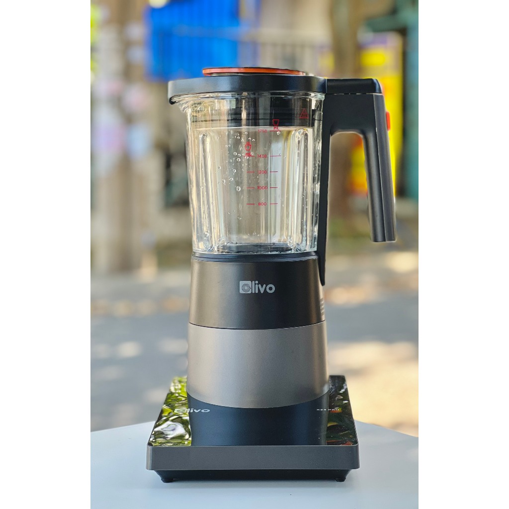 Máy làm sữa hạt Olivo X24 Pro thiết kế mới chống trào bảo hành 2 năm chính hãng tặng sách công thức sữa hạt