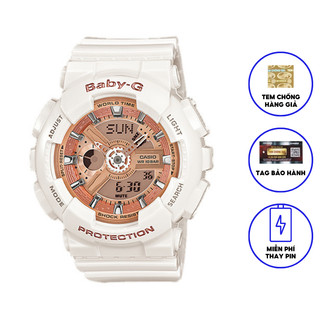  Đồng hồ casio nữ dây nhựa chính hãng BABYG BA-110X-7A1 