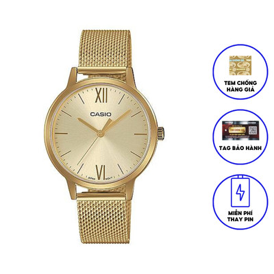 Đồng hồ CASIO LTP-E157MG-9ADF nữ dây kim loại chính hãng