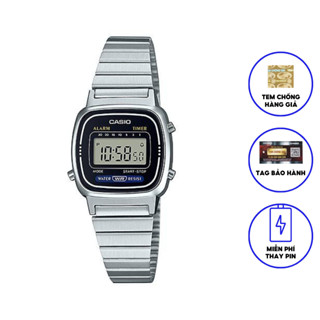 Đồng hồ nữ dây kim loại chính hãng Casio LA670WA-1DF