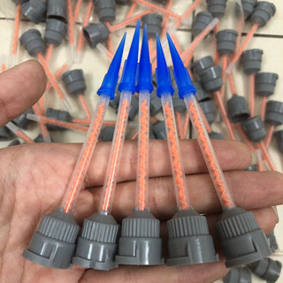 Đầu Trộn Keo 2 Thành Phần ( kèm đầu kim xanh )