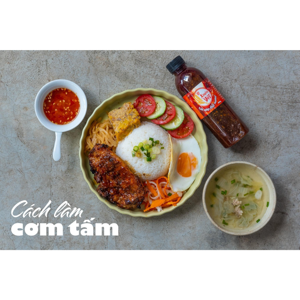 Combo 2 chai Sốt Ướp Thịt Nướng BBQ Bếp Xuyên Việt 400G, nước sốt ướp thịt, cơm tấm, hải sản tiện lợi.
