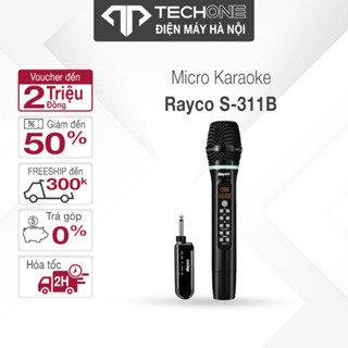 Micro không dây Rayco S-311B-bảo hành 12 tháng hàng chính hãng 100%