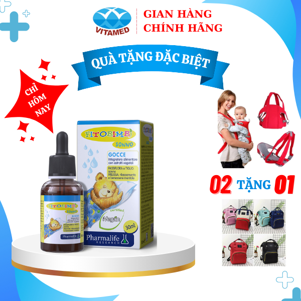 Siro Fitobimbi Sonno - Giúp Bé Ngủ Ngon Chai 30ml