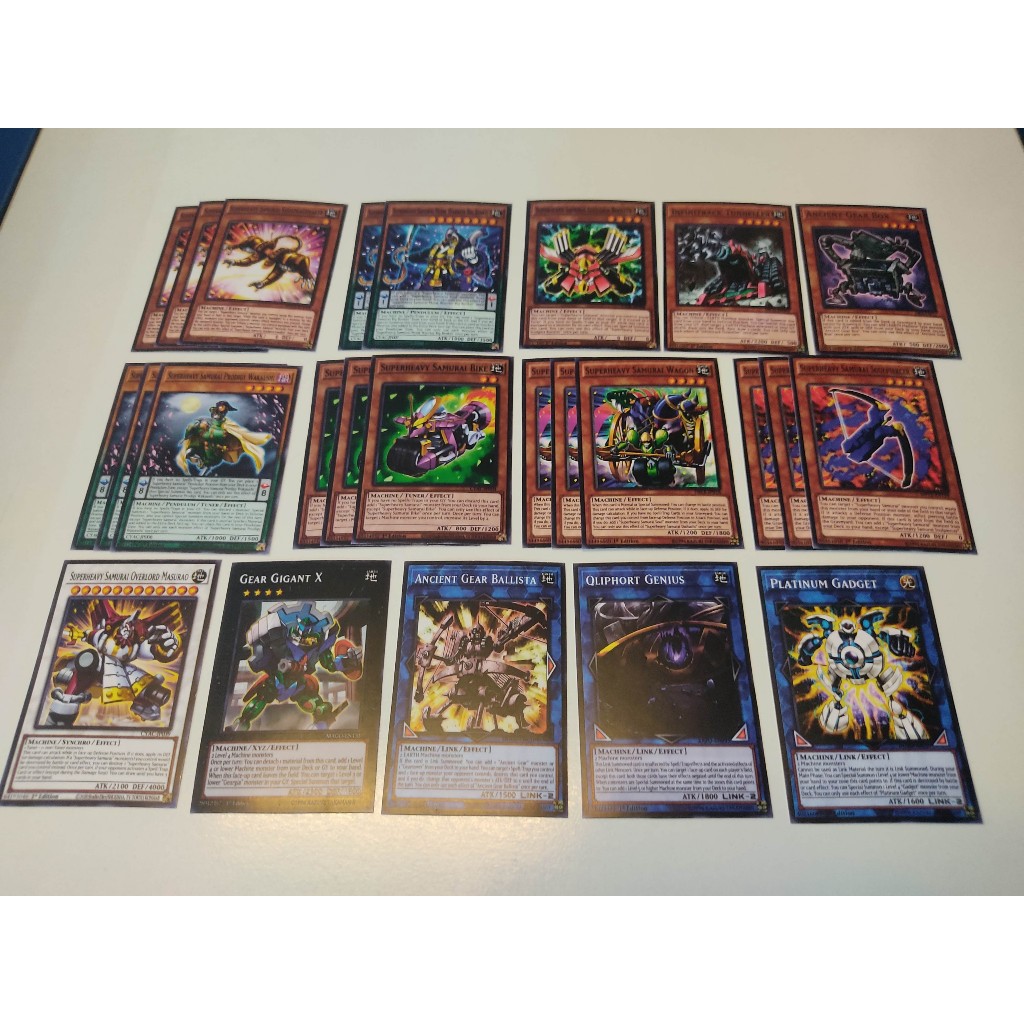 Bài Yu-gi-oh in theo set - Superheavy samurai
