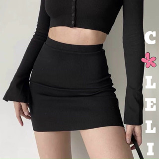  Chân Váy Ngắn BIG SIZE Chữ A Thun Gân Tăm Dày   kèm quần trong   Cạp Cao Ôm Body 