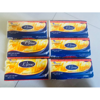 Khăn giấy lụa 2 lớp Elene gói 260 tờ