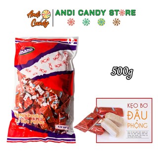 Kẹo bơ đậu phộng vinamit 500gr