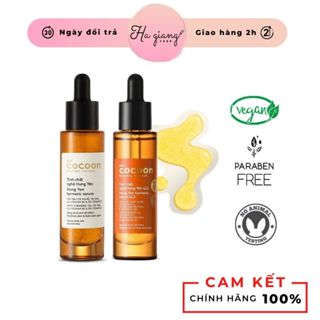 Tinh chất nghệ Hưng Yên 10% - 22% vitamin C Cocoon 5ml - 30ml sáng da, mờ vết thâm