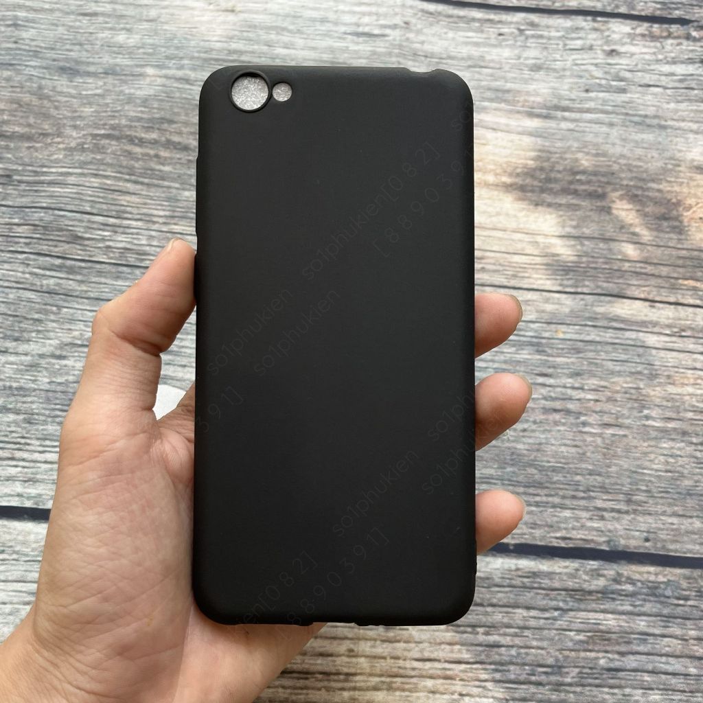 Ốp lưng Vivo Y55  2017, Y55s 2017 / Vivo Y65 ,Y66, V5 Lite loại dẻo đen và dẻo trong viền gồ bảo vệ cam