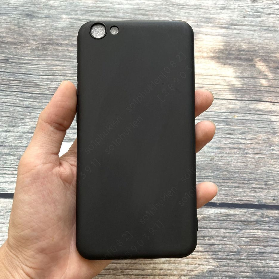 Ốp lưng Vivo Y55  2017, Y55s 2017 / Vivo Y65 ,Y66, V5 Lite loại dẻo đen và dẻo trong viền gồ bảo vệ cam