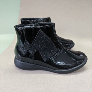 Boot Clarks Etch Trail K bé gái da bóng, êm chân