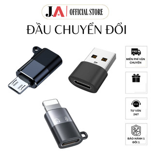  Đầu chuyển đổi OTG mini USB-C sang đầu cắm cho ai phôn micro usb 
