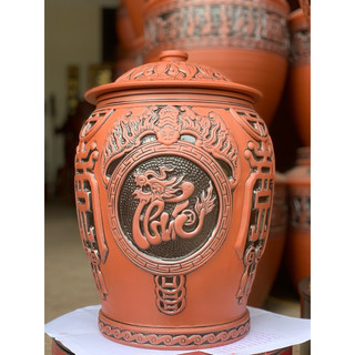 Siêu phẩm 2024 chĩnh gạo phong thuỷ “ phúc - lộc - thọ “ - phúc thử chiêu tài lộc