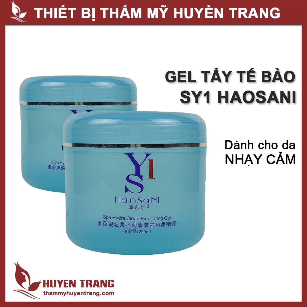 Tẩy Tế Bào Haosani HỘP XANH SY1 Gel Tẩy Da Chết Hiệu Quả - Thẩm Mỹ Huyền Trang NANOCEE