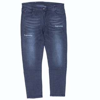 Quần jean nam xám xước wash Supreme 9363 có kèm ảnh thật lun ạ