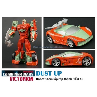 DUST UP 🔸️ Robot 14cm lắp ráp thành Siêu xe - Transformers dòng Combiner Wars