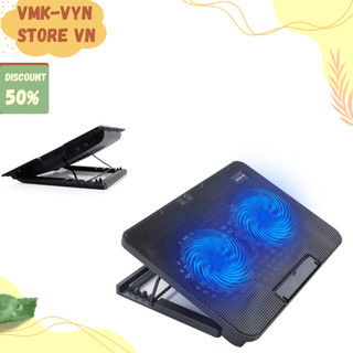 [Mã ICBFRI252 giảm 25K đơn 149K] Đế Tản Nhiệt Laptop N99 cho laptop từ 13.3 đến 17 inch 2 Fan , Đế Nâng 45 Độ VMK-VYN