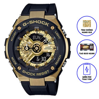 Đồng Hồ Casio Nam Dây Nhựa GSHOCK GST-400G-1A9DR Chính Hãng