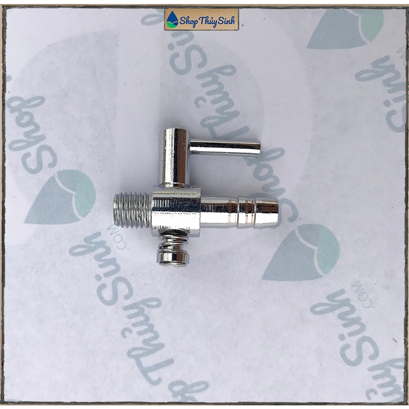 Van khóa oxy inox loại có ren vặn
