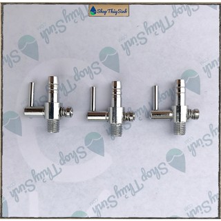 Van khóa oxy inox loại có ren vặn