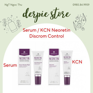 Tinh chất / Serum / Kem chống nắng mờ nám Neoretin Discrom Serum Booster Fluid Pigment Lightener