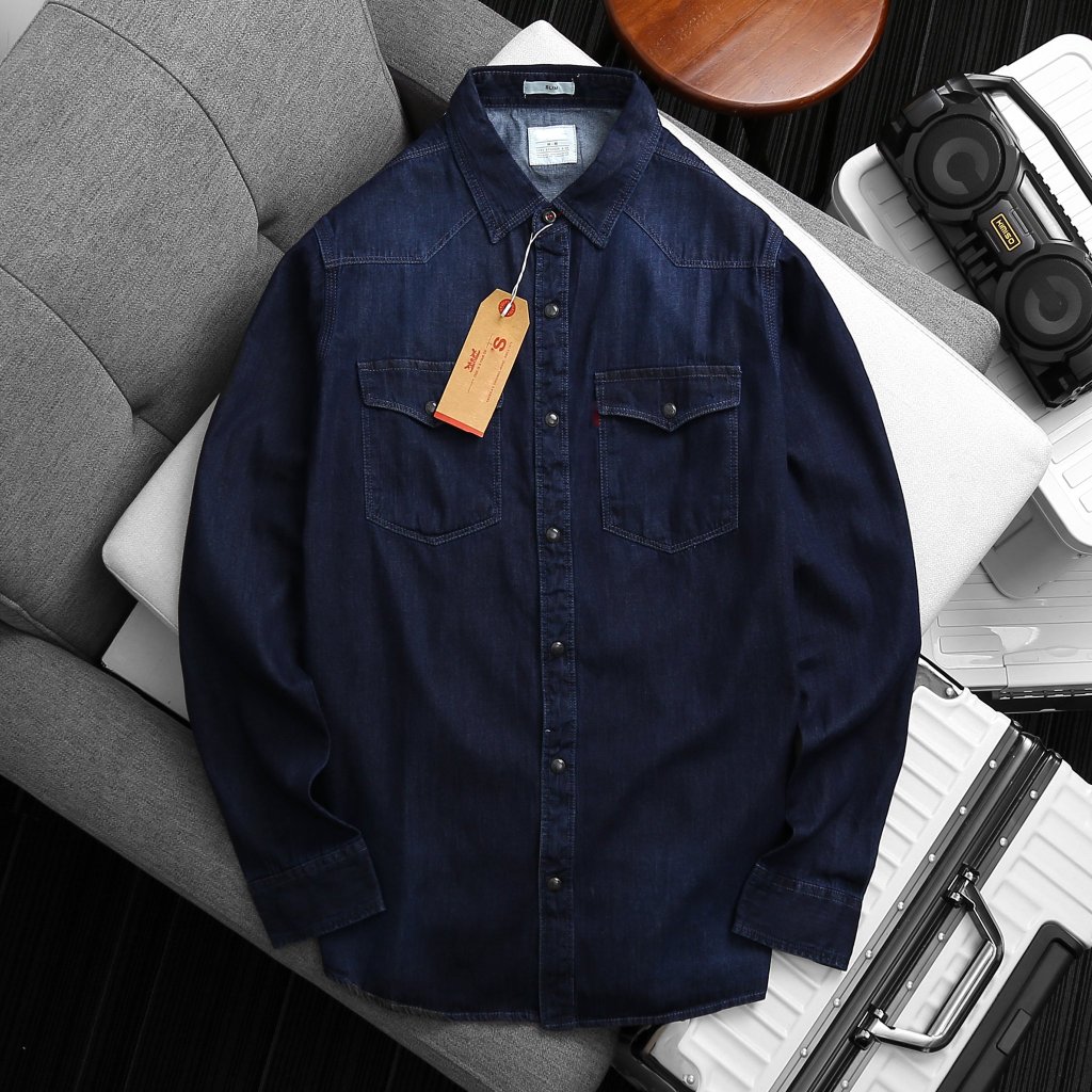 Áo Sơmi Tay Dài/Tay Ngắn Hai Túi Nhiều Màu NB01