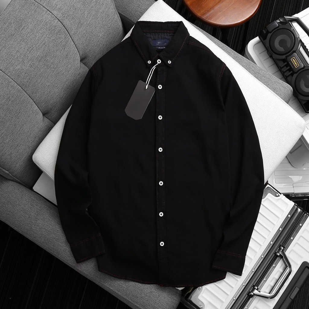 Áo Sơmi Tay Dài/Tay Ngắn Hai Túi Nhiều Màu NB01