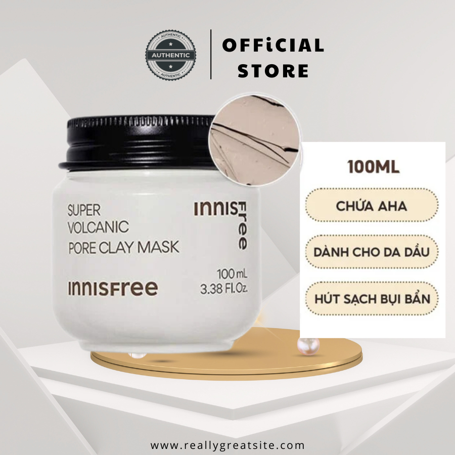 Mặt Nạ Tro Núi Lửa Innisfree Super Volcanic Pore Clay Mask