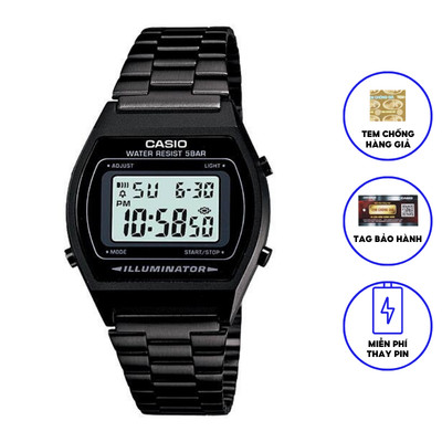 Đồng hồ nam dây kim loại Casio B640WB-1ADF chính hãng