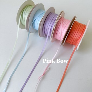 Cuộn 5M-45M Dây ruy băng SATIN trơn 0,3cm/3mm/3ly đủ màu dùng để Gói quà Buộc tóc Cột hoa trang trí