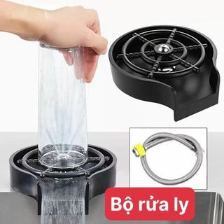 Bộ rửa ly cốc gắn chậu rửa chén Áp suất mạnh vòi phun nước tự động