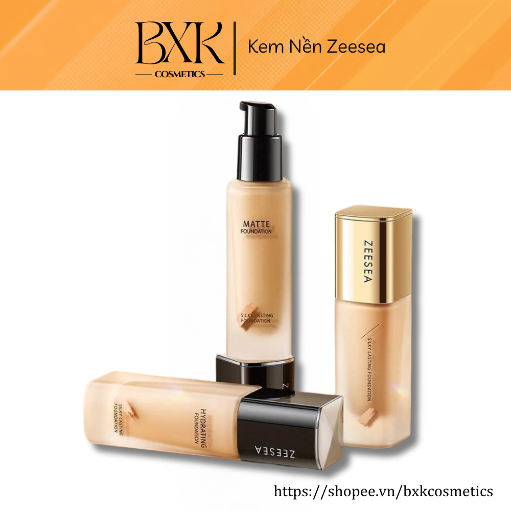 Kem nền ZEESEA dạng lỏng che khuyết điểm kiềm dầu hiệu quả lâu trôi