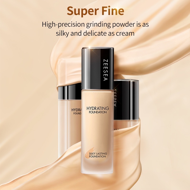 Kem nền ZEESEA dạng lỏng che khuyết điểm kiềm dầu hiệu quả lâu trôi