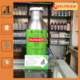 Thuốc khử trùng kho Celphos 56% chai 334 viên và 1667 viên