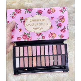 Bảng màu mắt Sivanna Colors Makeup Studio Sweet Pink