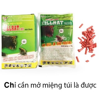 Thuốc diệt chuột Killrat gói 40gr