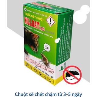 Thuốc diệt chuột Killrat gói 40gr