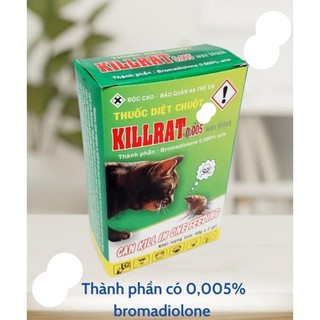 Thuốc diệt chuột Killrat gói 40gr