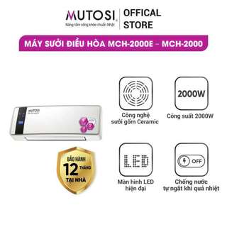 Máy sưởi gốm Ceramic Mutosi MCH-2000/HARE HR-HT2003 công suất 2000w
