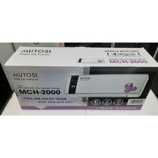 Máy sưởi gốm Ceramic Mutosi MCH-2000/HARE HR-HT2003 công suất 2000w