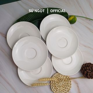 Dĩa Lót Chén Sứ 15cm - Sứ Minh Long