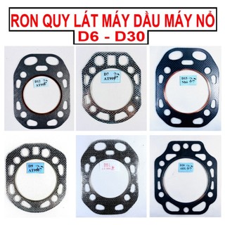 Ron quy lát d6 - d30 máy dầu, máy nổ roan d7 d8 d9 d10 d12 d15n d15l d20 4bx 6bx d24 d28 d30 r175 r180 em1190