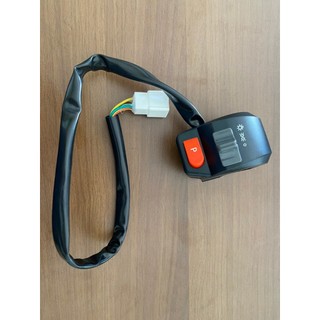 Cụm công tắc phải, cụm bấm còi bên phải, cụm công tắc đèn còi, cụm cos pha xe đạp điện Cap, Pega H	KBike, Fuji, Ninja
