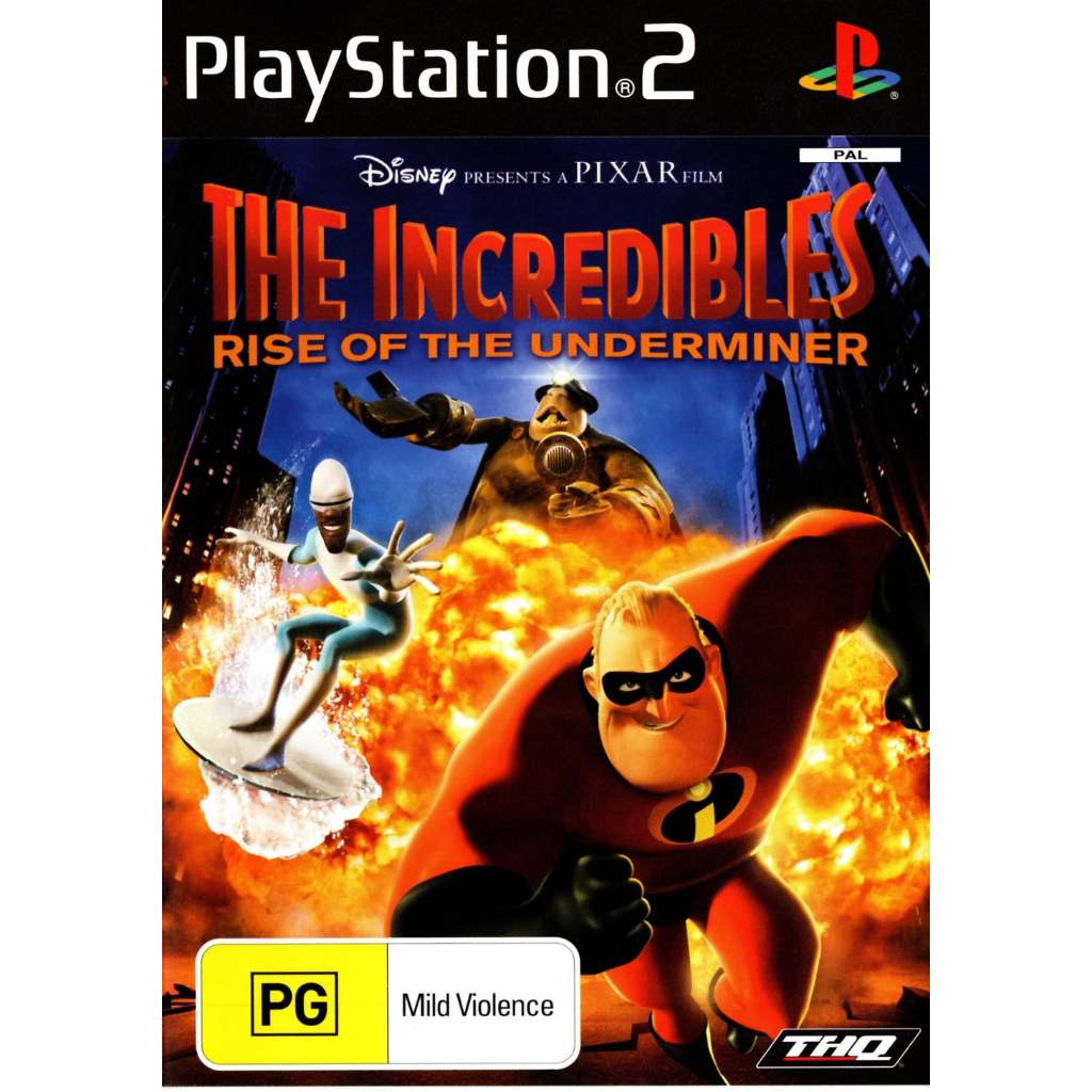 Đĩa game Ps2 The Incredibles