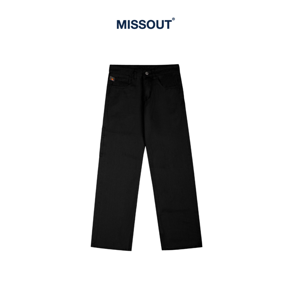 QUẦN GARDENT PANTS MISSOUT - BLACK