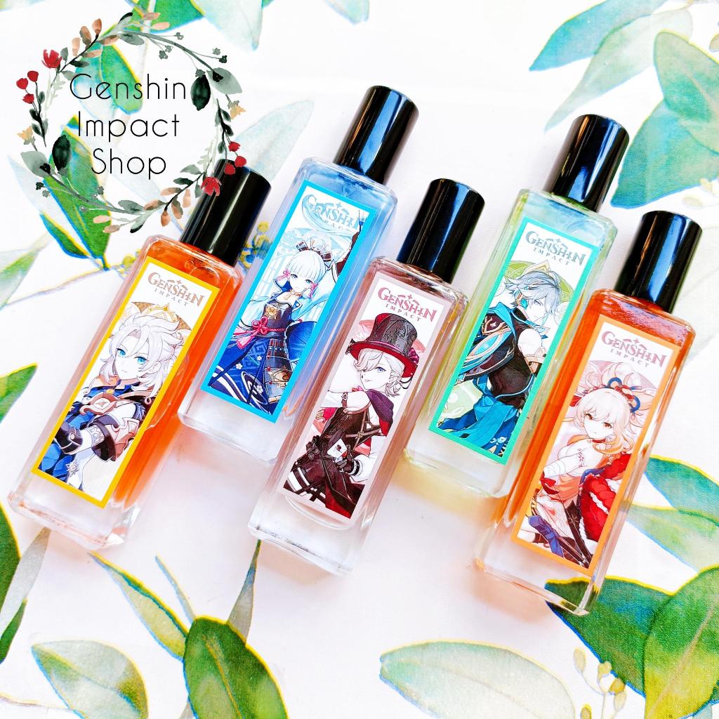 Xịt Thơm Genshin Impact theo nhân vật