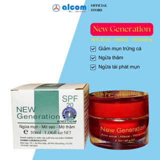 Kem Giảm Mụn Gamma New Generation 30ml Giảm Mụn Trứng Cá, Giảm Thâm Sẹo Mụn