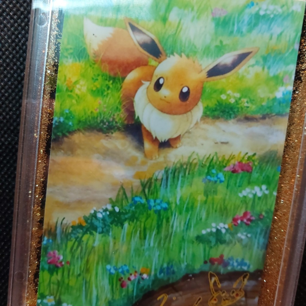 Thẻ Signed Art Eevee trong pokemon 2098 Nf3 1-15