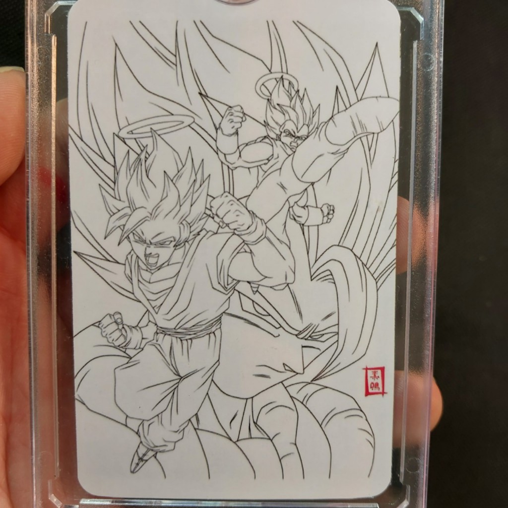 Thẻ siêu xayda trong dragonball 2098 1-45